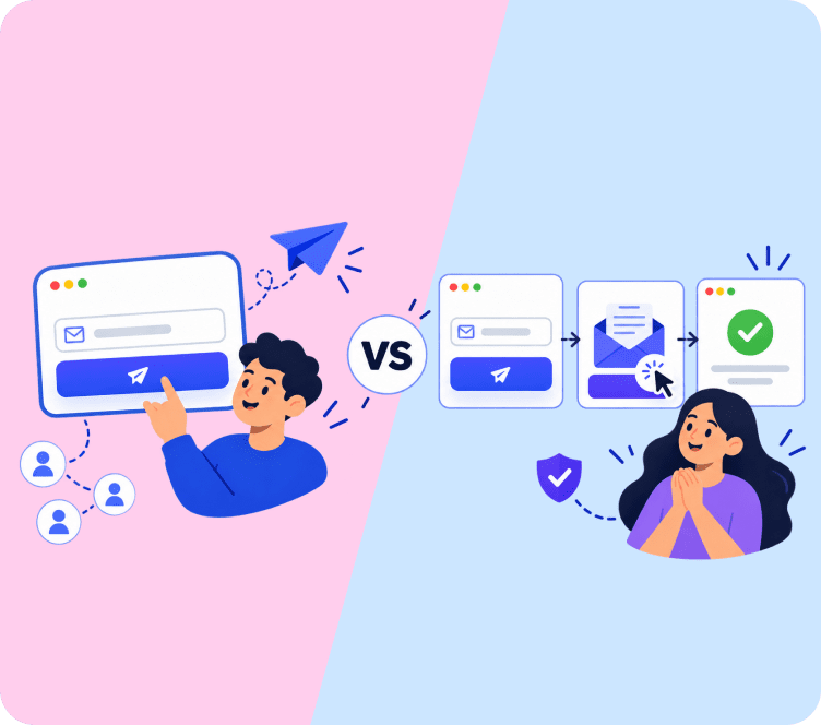 Single Opt-In vs Double Opt-In
